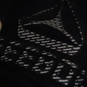 A Redbok shirt red and white and black